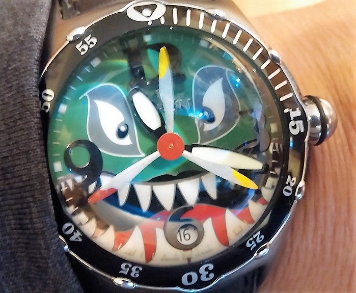 hand painted watches